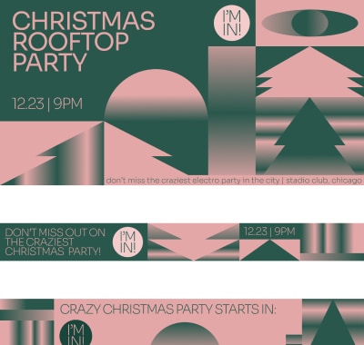 A Gradient Holiday - Christmas | Elementor Kit Library