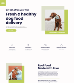 Dog & Cat Food Delivery - Business - Library