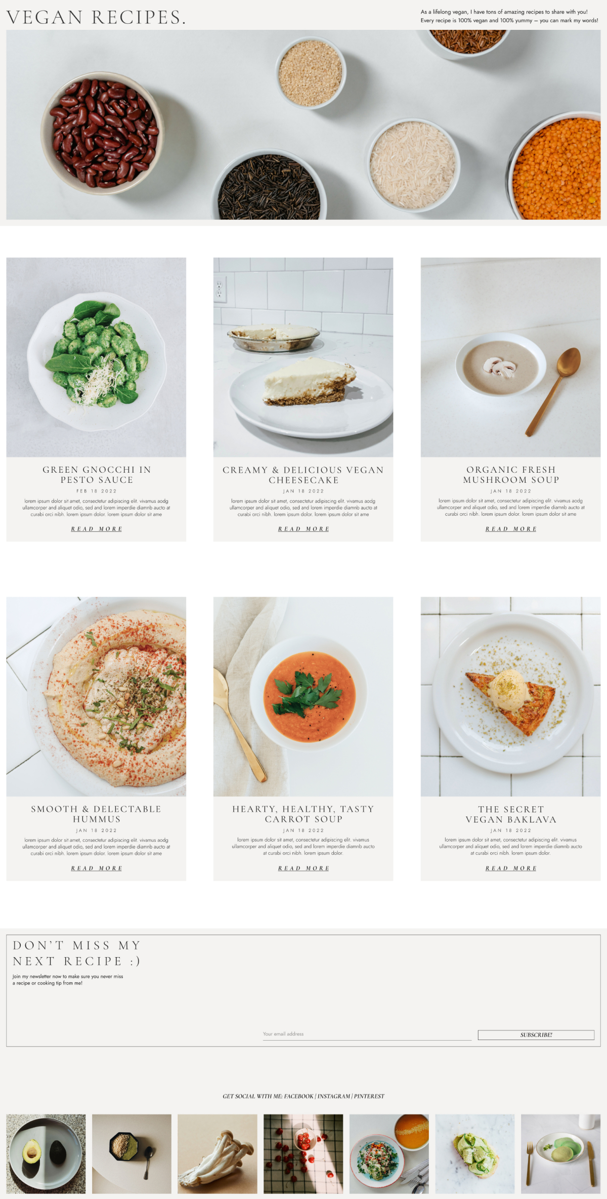 Image Food Blog Post Food Blog - Posts Archive - Library